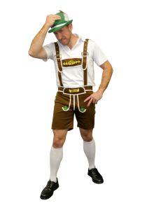 Oktoberfest Beer Man  - Brown - Adult Costume (CO88164P)