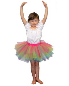 Kids Tulle tutu - Rainbow (CO8890RBK)