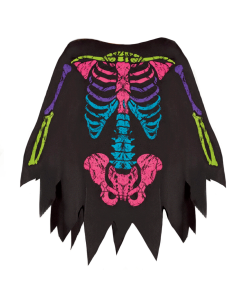 Skeleton Poncho - Colour Skeleton (CO90355C)