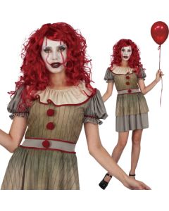 Sideshow Sam Clown - Adult Costume (CO93625)