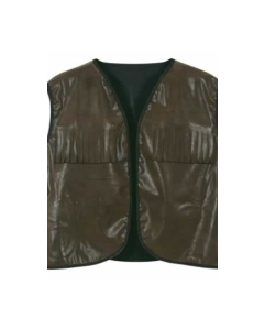 Cowboy Vest Brown - One Size - Adult Costume (DUACBV)