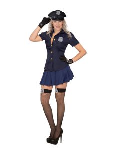 Sexy Police Shirt Adult Costume (D21099G)