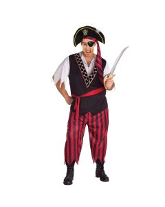 Pirate Man Adult Costume (D22135G)
