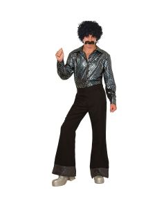 Black Disco Pants Adult Costume (D22145G)
