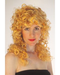 Dolly Ginger Fringe Curly Wig (G1284Ginger)