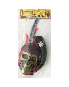 Pirate Set 4 Piece - Sword, Flag, Horn Mask (DPI1538)