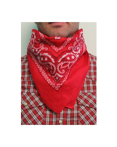 Bandana - Cowboy Paisley Red (DUABANDR)