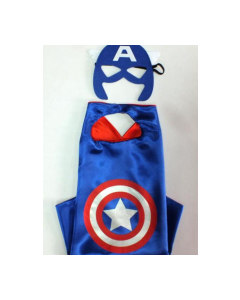 Super Hero Cape - Captain A - 70cm x 90cm (DUACSHCA)