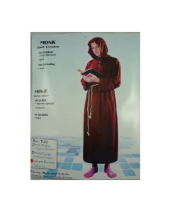 Monk - One Size - Adult Costume (DUMONK)
