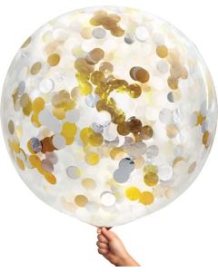 Confetti Balloon 90cm - Formal (E4009)