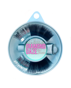 Two Tone Lashes - Black With Silver (EY1320SLV)