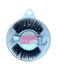Thick Black Sparkle Lash With Silv Glitter (EY1326)