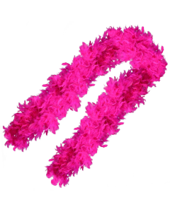 Deluxe Plush Turkey Boa 1.8m - HOT PINK (FE924)