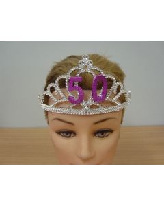 50 Birthday Tiara - Tiara 50 (FNT50)