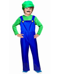 Green Plumber Child Costume (FUN094)