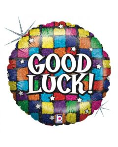Good Luck Squares - 18 Inch Foil Balloon (G86572HA)