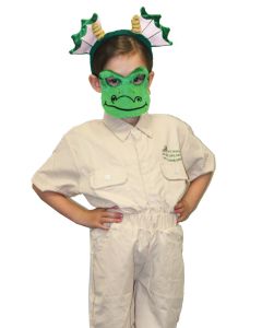 Dragon - Animal Headband and Mask Set (HE9947)