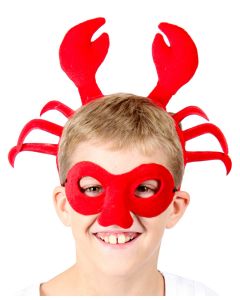 Crab - Animal Headband and Mask Set (HE9975)