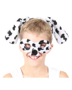 Dalmatian - Animal Headband and Mask Set (HE9986BK)