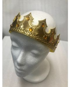 King Crown Gold - 16 Peaks Soft Material - Adult - 61 cm Long (CB1066)