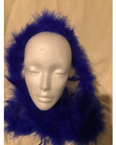 Marabou Feather Boa - Blue 2 Mtr (CB1183)
