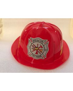 Fireman's Helmet - Child - Red Fire Chief Hat (CB1243)