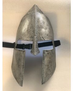 Spartan Silver - Ancient Creek Trojan Gladiator Mask (CB1369-2)