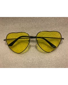 Love Heart Glasses - Coloured Lens (CB4013)