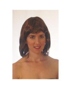 Kerry Honey Brown Shoulder Straight with Fringe Wig (G1043H-Brown)