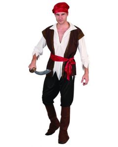 Pirate Man - Adult Costume (LU109)
