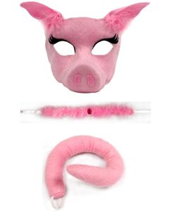 Deluxe Adult Animal Mask - Pig (MA0074)