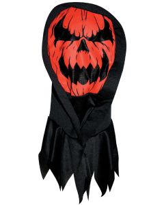 Screen Print Hooded Mask - Pumpkin (MA3200PK)