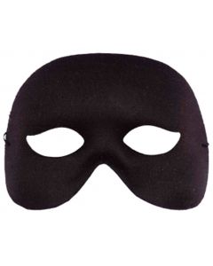 Cocktail Half Mask - Black (MA60824)