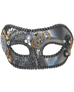 Masquerade Mask - Steampunk Gears (MA7195)