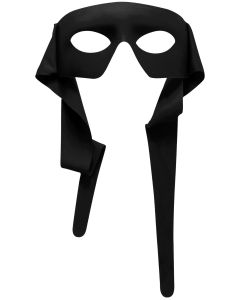 Masked Man With Ties - Black (MA73531)