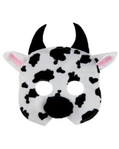 Plush Animal Mask - Cow (MA9905CO)