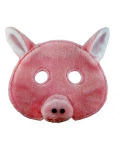 Pig - Plush Animal Mask (MA9905PI)