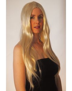 Mary Long Blond Wig No Fringe (CB7009-KB88-Blond)