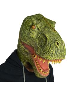 Latex Full Head Dinosaur Mask (MR17007)