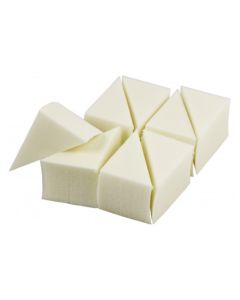 PRECUT MAKEUP SPONGE (8 WEDGE) (MUSPONGE)