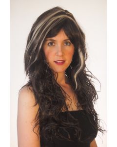 Nikki Chocolate & Blonde Long Wave with Fringe Two Tone Wig (CB7001-G1320Ch HK8/88)