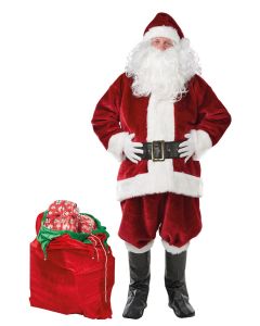 Santa Clause Imperial - Standard - Imperial Plus 6 Piece - Adult Costume (RUB300085STD)