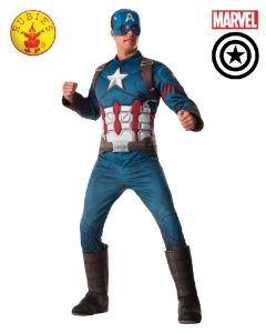 Captain America Deluxe Adult Costume (RUB810967)
