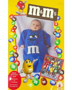 M&M Baby 0 - 6 Months - Newborn Costume (RUB81108) (RUB81108)