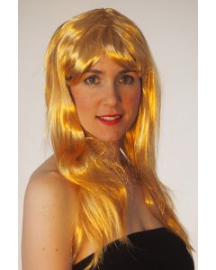 Samantha Ginger Long Straight with Fringe Wig (G1021Ginger)