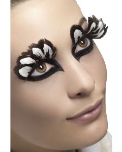 Brown Feather Eyelashes (SM24255)