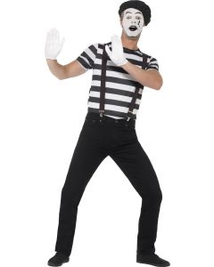 Gentleman Mime Artist Adult Costume (SM24596)