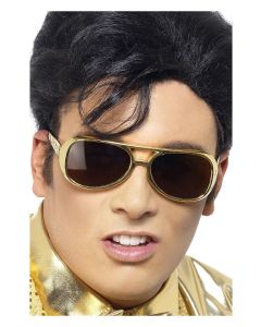 Gold Elvis Shades (SM29157)