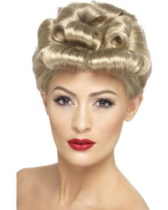 1940's Vintage Wig - Blonde (SM29608)