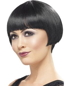 1920's Flapper Bob Wig - Black (SM42001)